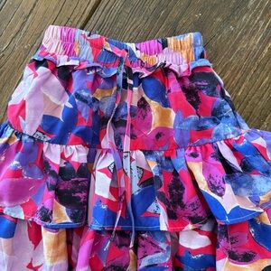 Shop the Mint “Take the Leap” Girls Skort in Multicolor Pattern